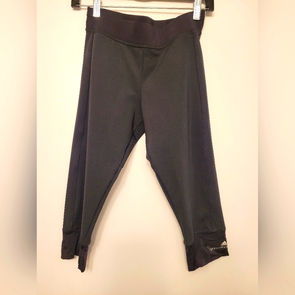 Adidas Stella Mcartney leggings capris, size Small, black - Picture 1 of 7